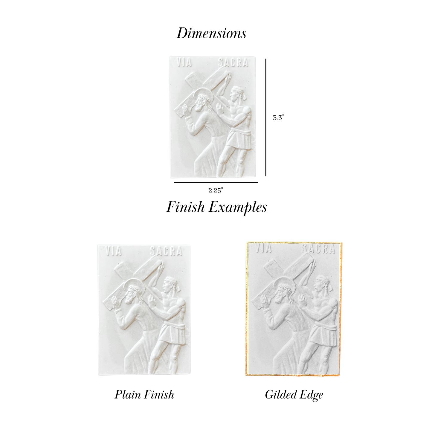 Stations of the Cross Intaglios