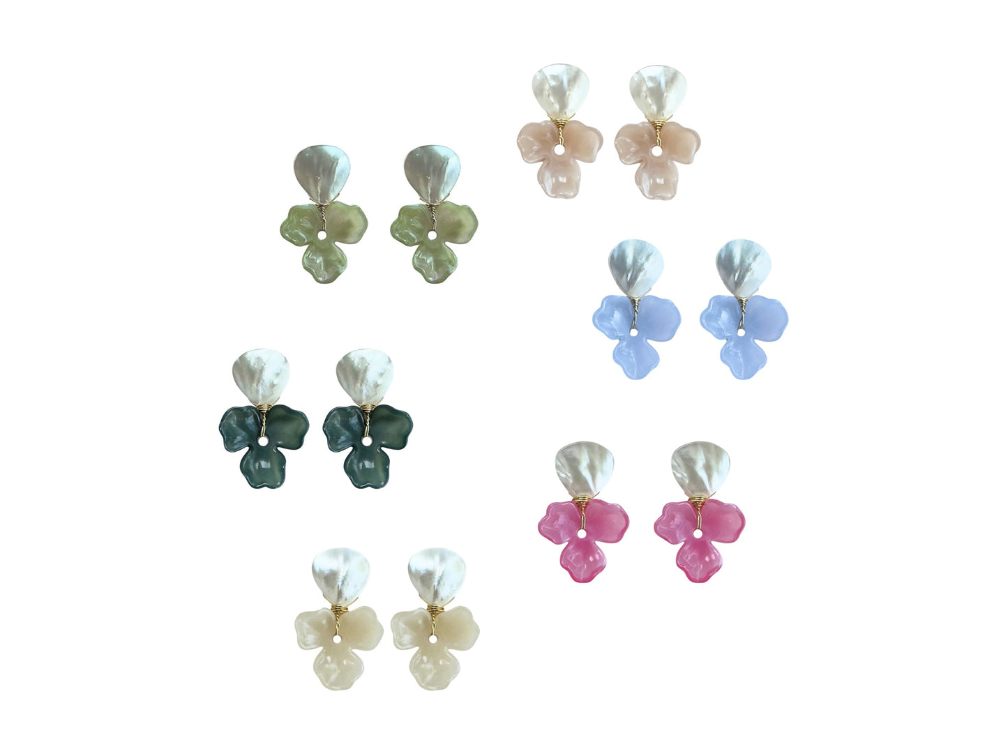 Earrings- The Trillium Drop