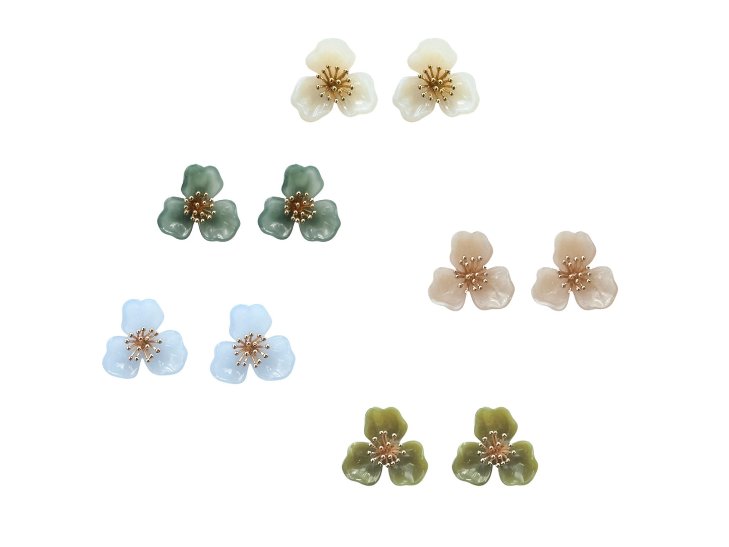 Earrings - The Trillium Stud