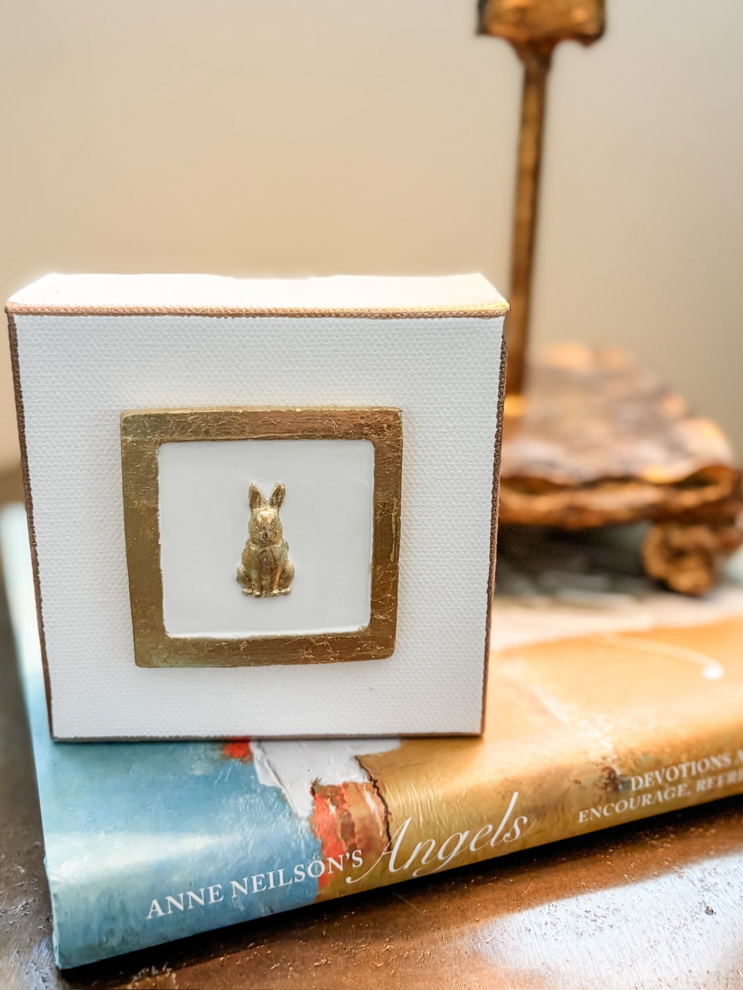 4x4 Nursery Bunny Canvas
