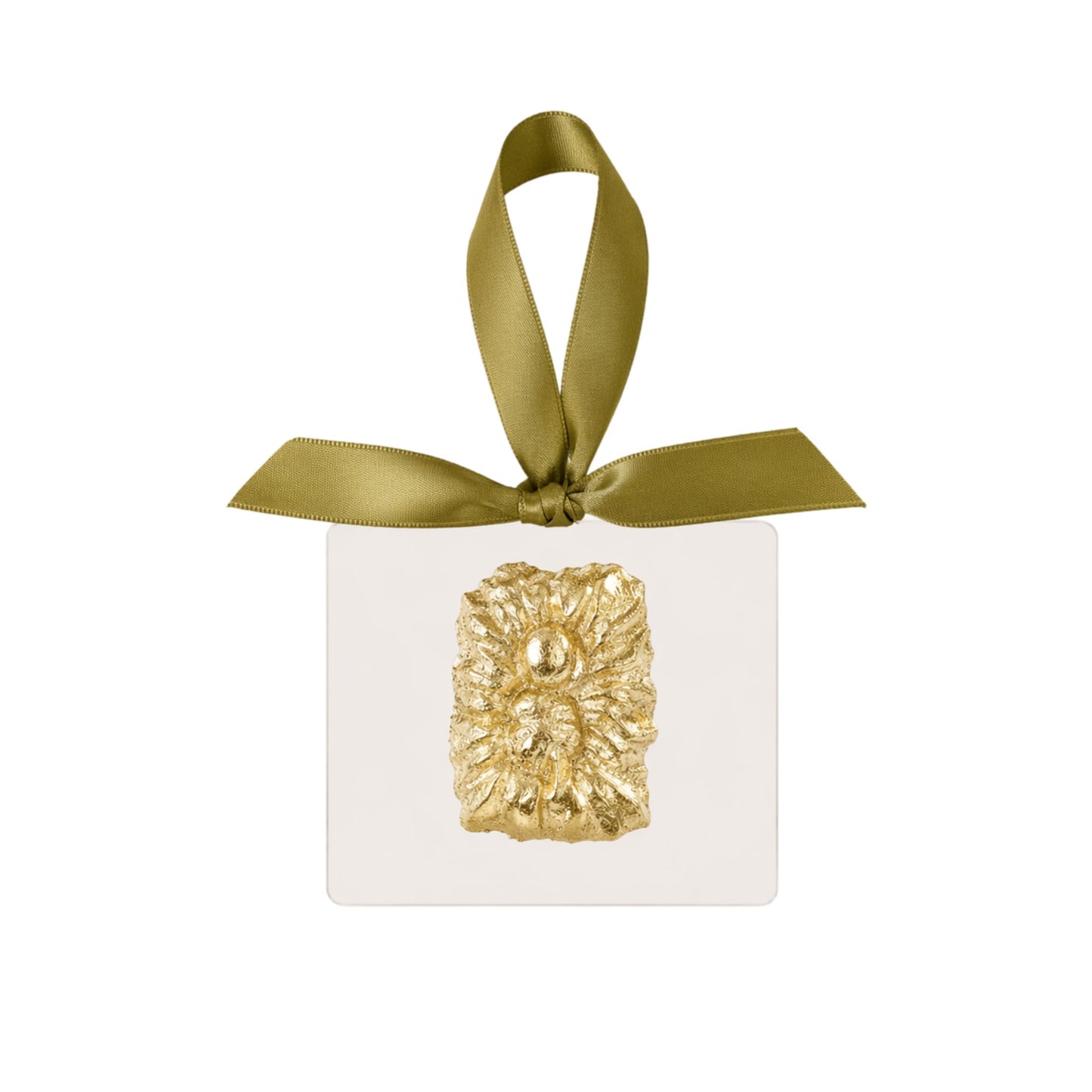 Manger on Acrylic Ornament