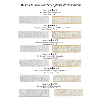 Roman Intaglio Bars
