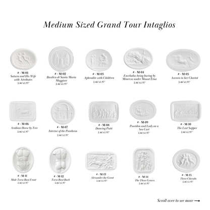Medium Size Grand Tour Intaglios