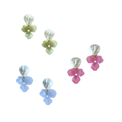 Trillium Drop Earrings