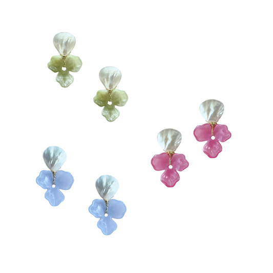 Trillium Drop Earrings