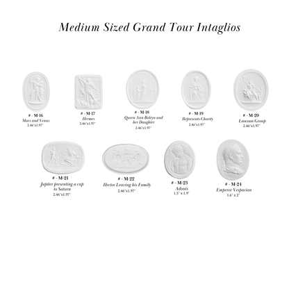 Medium Size Grand Tour Intaglios