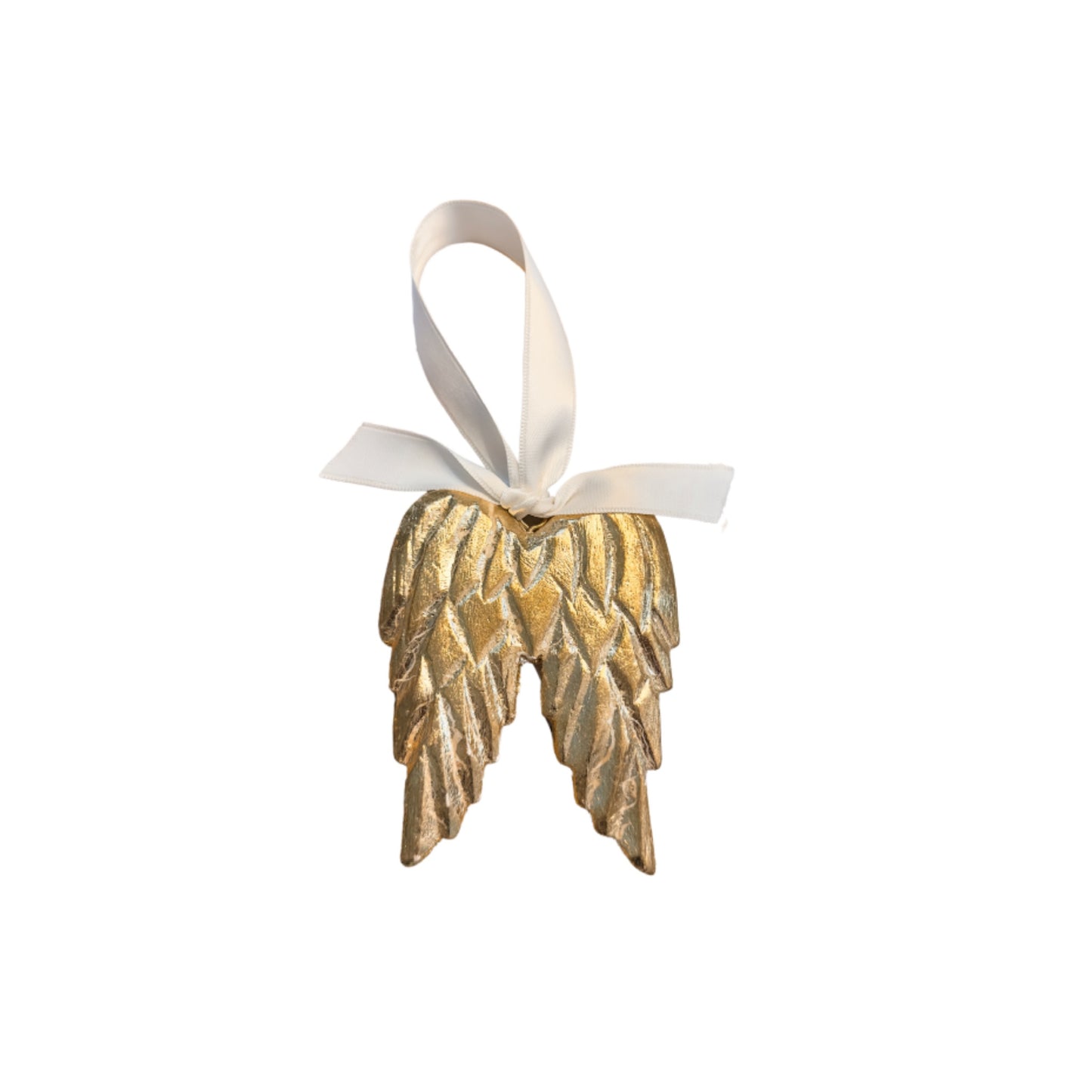 Angel Wings in Gold Ornament