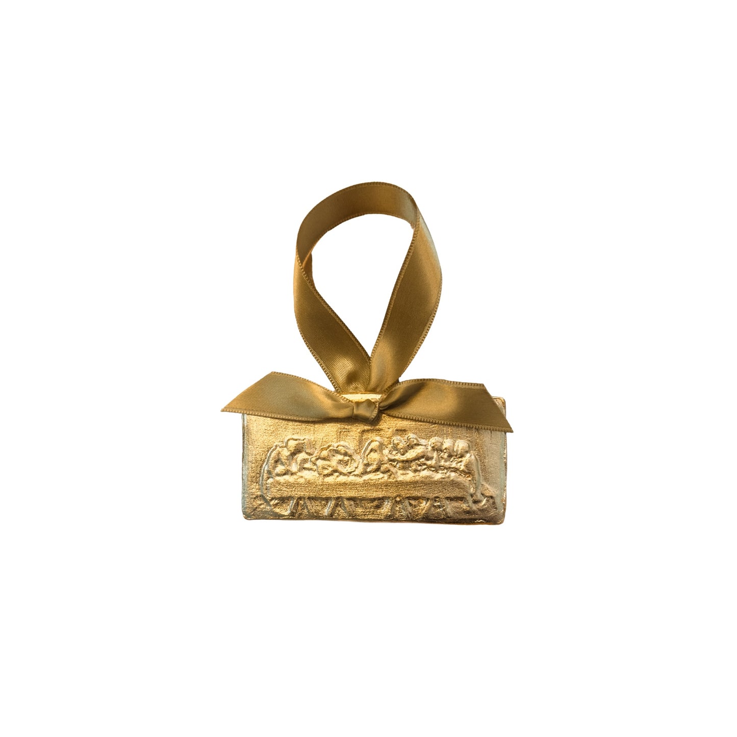 Last Supper in Gold Ornament