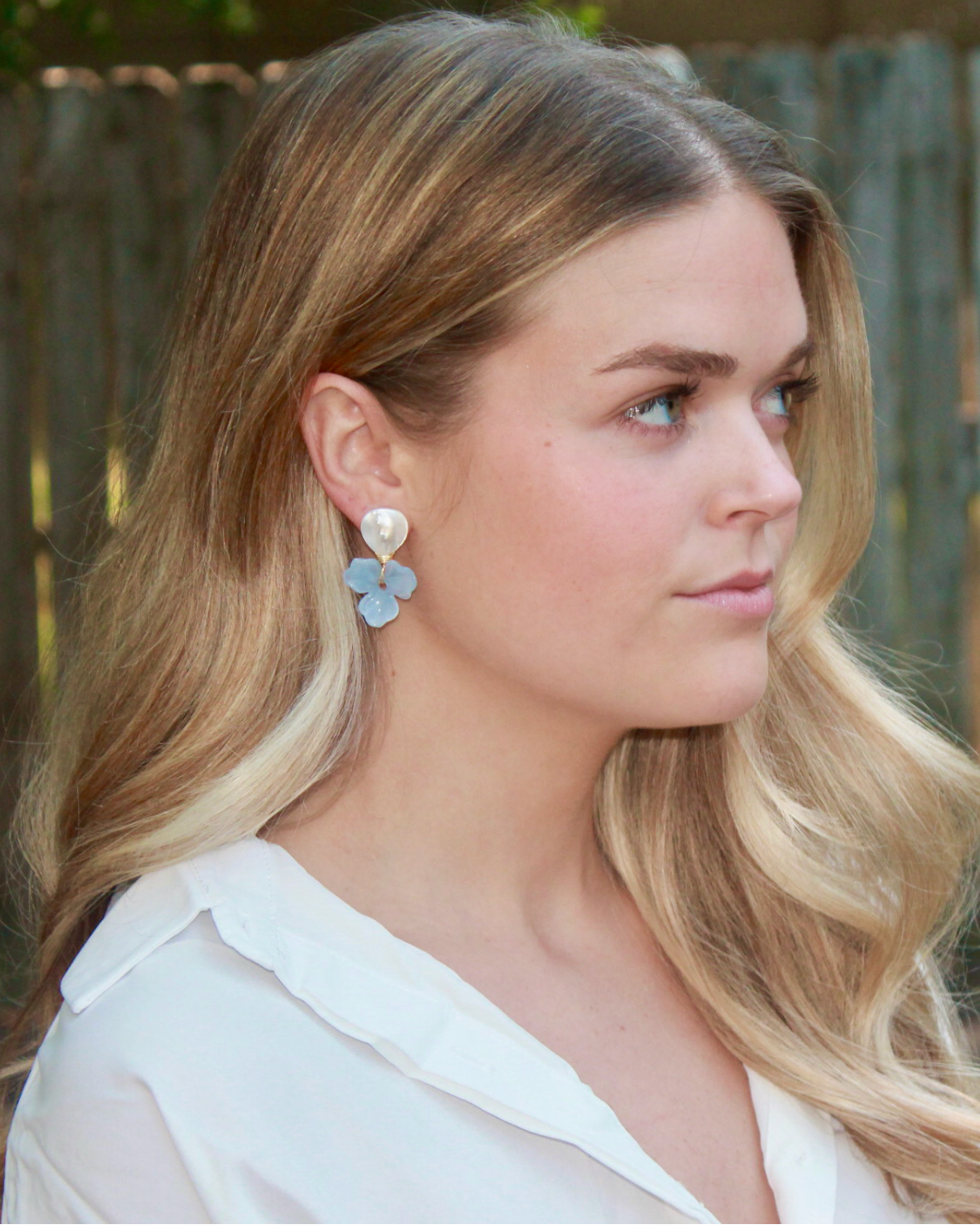 Trillium Drop Earrings