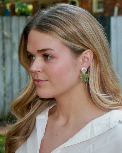 Trillium Drop Earrings