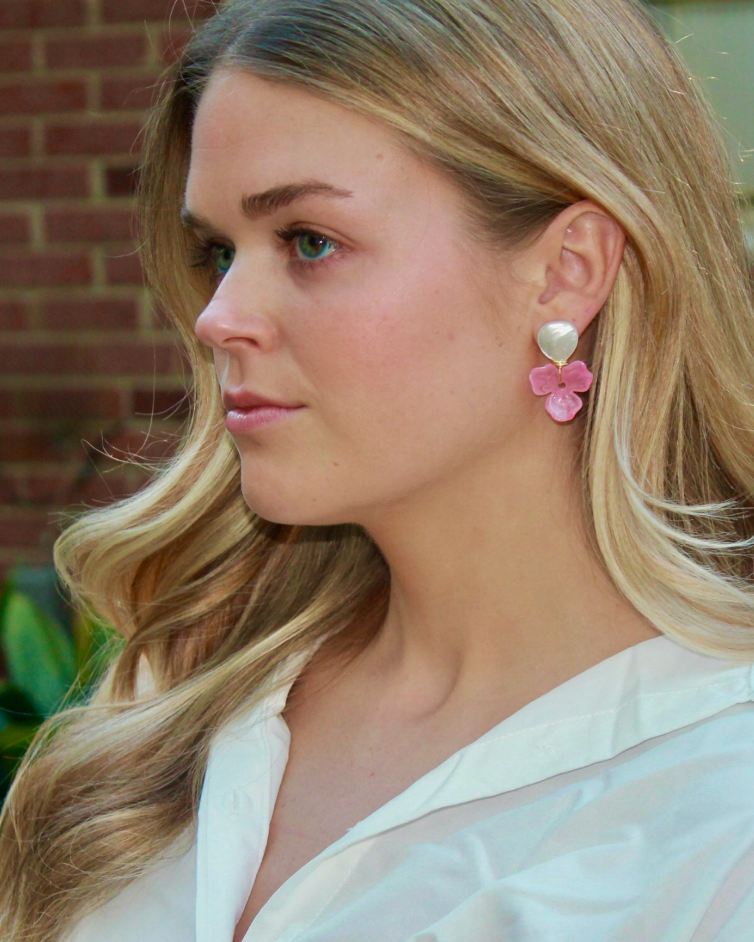 Trillium Drop Earrings