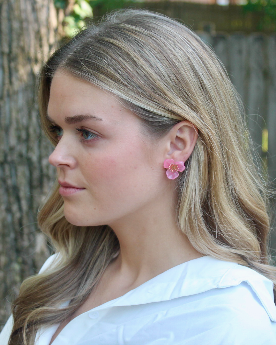 Trillium Stud Earrings