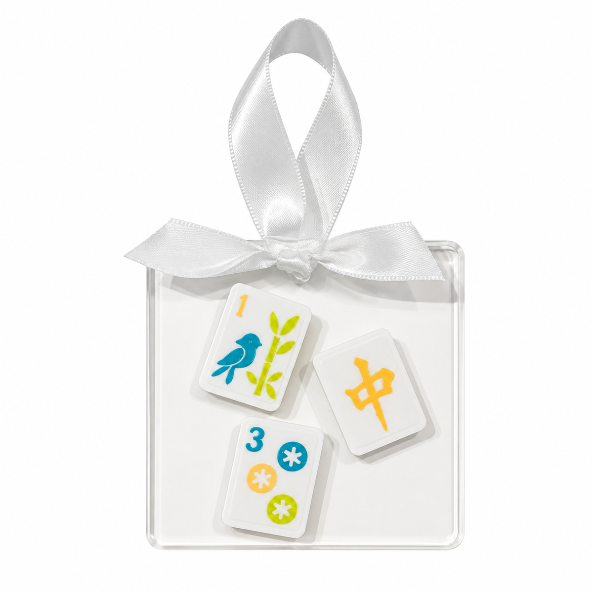 Mahjong Acrylic Ornament