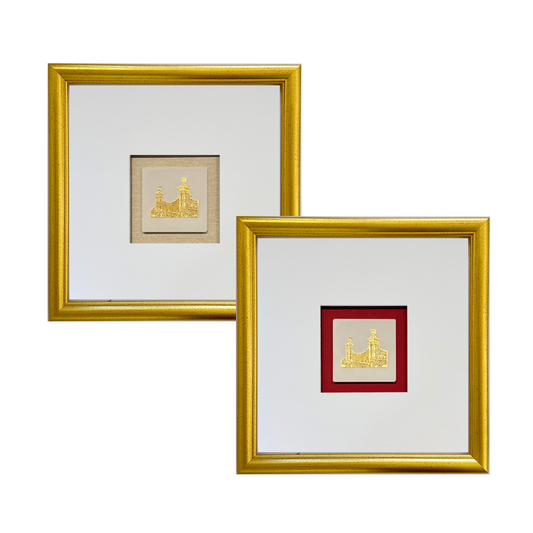 12x12 Framed USC Horseshoe Intaglio – Handmade University of South Carolina Gift for Graduates or Alumni