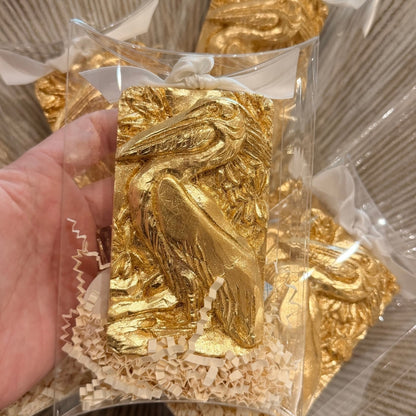 Gold Leaf Pelican Ornament